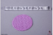 PAISLEY Kleine structuurroller Bloemen op stam
